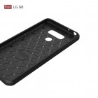 LG G6 (H870) „Carbon“ kieto silikono TPU juodas dėklas - nugarėlė