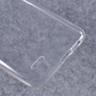 LG K10 2017 (X400, M250N) kieto silikono TPU skaidrus pilkas dėklas - nugarėlė