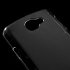 LG K4 (K120E) plastikinis skaidrus (permatomas) dėklas - nugarėlė