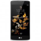 LG K8 (K350N) Nillkin Frosted Shield baltas plastikinis dėklas + apsauginė ekrano plėvelė