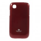 LG L40 D160 Mercury raudonas kieto silikono tpu dėklas - nugarėlė