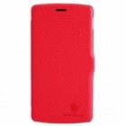„Nillkin“ Fresh atverčiamas raudonas LG Nexus 5 E980 dėklas
