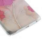 Flora raštuotas gėlėtas plastikinis LG G2 D802 dėklas