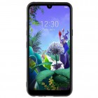 „Bi-Color“ Splicing LG Q60 juodas odinis dėklas