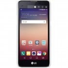 LG X-Screen (K500N) Nillkin Frosted Shield baltas plastikinis dėklas + apsauginė ekrano plėvelė