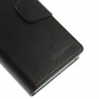 Mercury Sonata atverčiamas Sony Xperia Z juodas odinis dėklas - piniginė