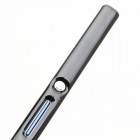 Sony Xperia Z Mercury juodas kieto silikono tpu dėklas - nugarėlė