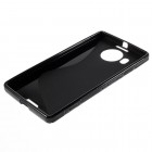 Microsoft Lumia 950 XL kieto silikono TPU juodas dėklas - nugarėlė