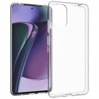Motorola Moto E14 4G, G04 4G, G04s 4G, G24 4G kieto silikono TPU skaidrus dėklas - nugarėlė