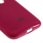Motorola Moto G 3 kartos (Gen 3) tamsiai rožinis (koralinis) Mercury kieto silikono (TPU) dėklas