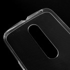 Motorola Moto X Style kieto silikono TPU skaidrus dėklas - nugarėlė