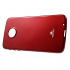 Motorola Moto Z (Moto Z Droid) raudonas Mercury kieto silikono (TPU) dėklas