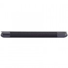 Sony Xperia M2 juodas odinis atverčiamas Nillkin Fresh dėklas