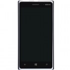 Nillkin Frosted Shield Nokia Lumia 830 juodas plastikinis dėklas + apsauginė ekrano plėvelė