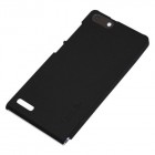 Nillkin Frosted Shield Huawei Ascend G6 juodas plastikinis dėklas + apsauginė ekrano plėvelė
