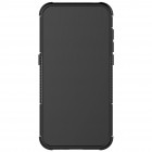 Nokia 1.3 „Kickstand“ kieto silikono TPU juodas dėklas - nugarėlė