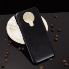 Soft Slim serijos Nokia 3.4 juodas odinis dėklas - nugarėlė