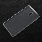 Nokia 3 skaidrus (permatomas) kieto silikono TPU ploniausias pasaulyje bespalvis dėklas