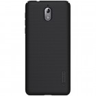 Nokia 3.1 (2018) Frosted Shield juodas plastikinis dėklas
