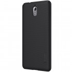 Nokia 3.1 (2018) Frosted Shield juodas plastikinis dėklas