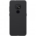 Nokia 7.2 Nillkin Frosted Shield juodas plastikinis dėklas, nugarėlė