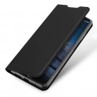 „Dux Ducis“ Skin serijos Nokia 8.3 juodas odinis atverčiamas dėklas