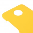 Nokia C10, C20 plastikinis geltonas dėklas (nugarėlė)