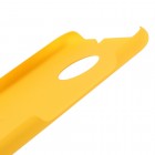 Nokia C10, C20 plastikinis geltonas dėklas (nugarėlė)