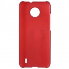 Nokia C10, C20 plastikinis raudonas dėklas (nugarėlė)