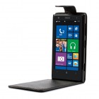 Klasikinis atverčiamas juodas Nokia Lumia 1020 dėklas