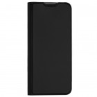 „Dux Ducis“ Skin serijos Nokia X20 (X10) juodas odinis atverčiamas dėklas