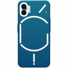 Nillkin Frosted Shield Nothing Phone 1 5G mėlynas plastikinis dėklas