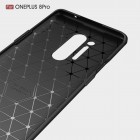OnePlus 8 Pro Carbon kieto silikono TPU juodas dėklas - nugarėlė