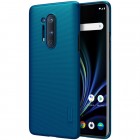 Nillkin Frosted Shield OnePlus 8 Pro mėlynas plastikinis dėklas