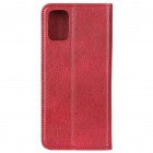 OnePlus 8T „Split“ serijos raudonas odinis atverčiamas dėklas - knygutė