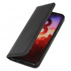 OnePlus Nord CE 2 „Split“ juodas odinis atverčiamas dėklas - knygutė
