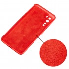 OnePlus Nord Shell kieto silikono TPU raudonas dėklas - nugarėlė