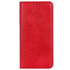 OnePlus Nord „Split“ raudonas odinis atverčiamas dėklas - knygutė