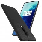OnePlus 7T Pro kieto silikono TPU juodas dėklas - nugarėlė