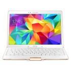 Originali Samsung Galaxy Tab S 10.5 (T805, T800) Bluetooth Keyboard Cover belaidė balta klaviatūra - dėklas
