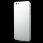 Ploniausias pasaulyje plastikinis skaidrus Apple iPhone 6 (6s) baltas dėklas - nugarėlė