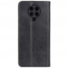 Xiaomi Poco F2 Pro „Split“ serijos juodas odinis atverčiamas dėklas - knygutė