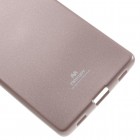 Huawei P8 rausvai auksinis Mercury kieto silikono (TPU) dėklas - nugarėlė