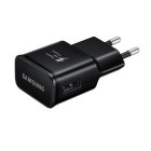 Originalus „Samsung“ Adaptive Fast Charging EP-TA20EBE juodas kelioninis (sieninis) įkroviklis (Europinis modelis, 2 Amp)