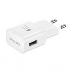 Originalus „Samsung“ Adaptive Fast Charging baltas kelioninis (sieninis) įkroviklis (Europinis modelis, 2 Amp) su micro USB laidu (komplektas)