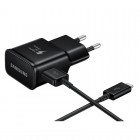 Originalus „Samsung“ Fast Charger juodas kelioninis (sieninis) įkroviklis su USB Type-C laidu EP-TA20EBE