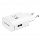 Originalus „Samsung“ Adaptive Fast Charging EP-TA300 baltas kelioninis (sieninis) įkroviklis (Europinis modelis, 2 Amp)