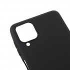 Samsung Galaxy A12 (A125F) kieto silikono TPU juodas dėklas - nugarėlė
