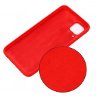 Samsung Galaxy A12 (A125F) Shell kieto silikono TPU raudonas dėklas - nugarėlė