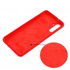 Samsung Galaxy A13 5G (SM-A136U) Shell kieto silikono TPU raudonas dėklas - nugarėlė